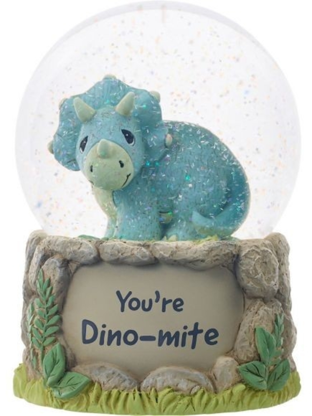 Precious Moments You're Dino-mite Musical Snow Globe 223101